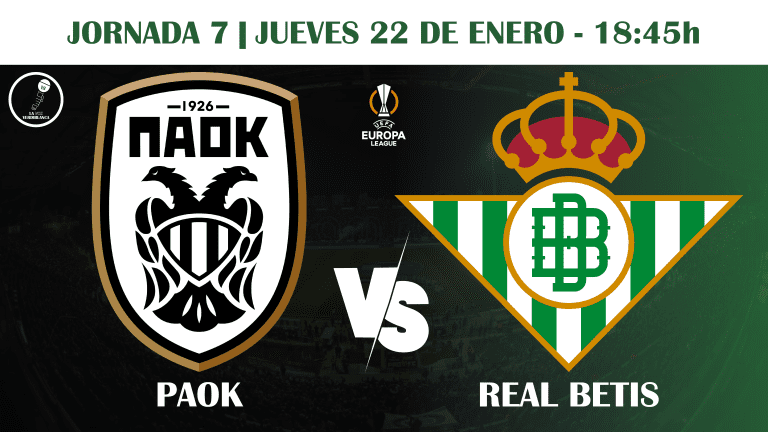PREVIA | PAOK vs Real Betis: el Betis busca escribir su Epopeya griega