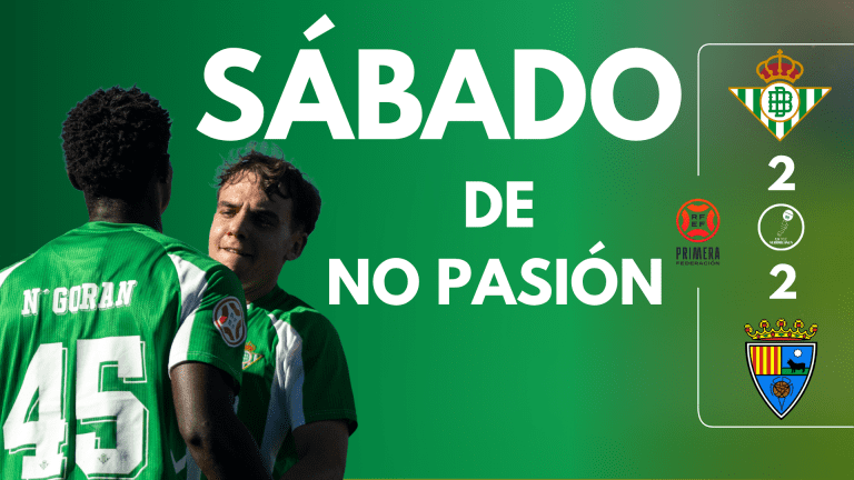 CRÓNICA | Betis Deportivo 2-2 CD Teruel: sábado de no pasión
