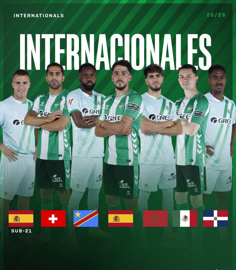 Siete verdiblancos, siete retos: así afrontan el parón de selecciones