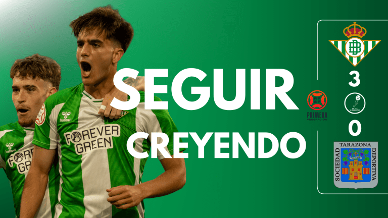 CRÓNICA | Betis Deportivo 3-0 SD Tarazona: seguir creyendo