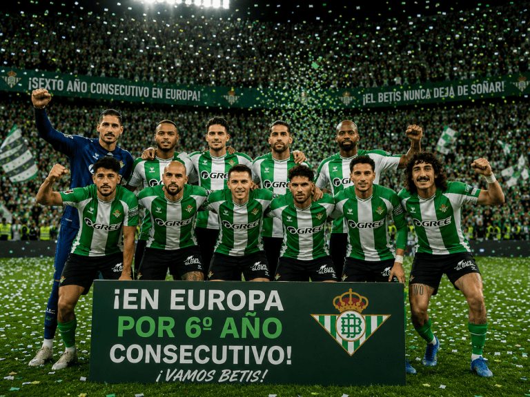 El Betis convierte Europa en rutina: sexta clasificación consecutiva