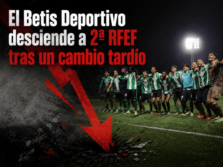 El Betis Deportivo desciende a 2ª RFEF tras un cambio tardío