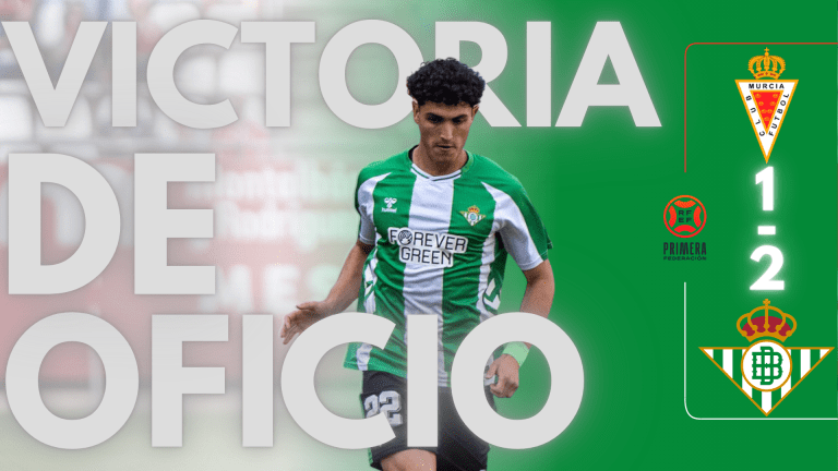 Crónica | R.Murcia 1-2 Betis Deportivo: victoria de oficio en Murcia