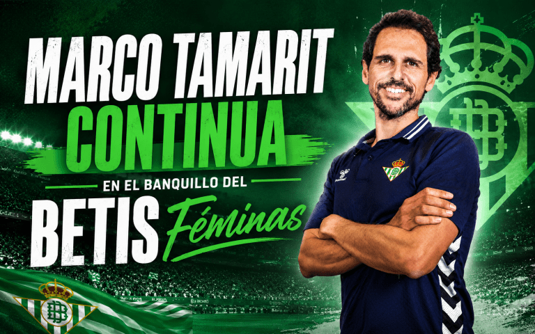Marco Tamarit continua en el banquillo del Betis Féminas