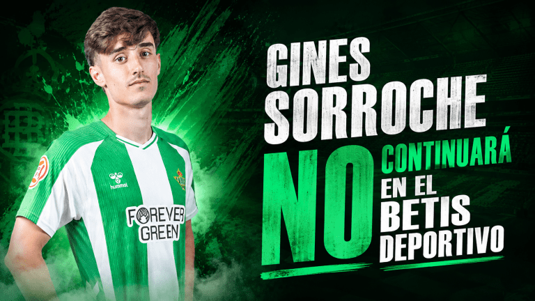 Ginés Sorroche no continuará en el Betis Deportivo