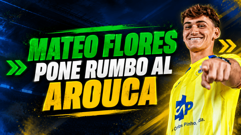 Mateo Flores pone rumbo al Arouca