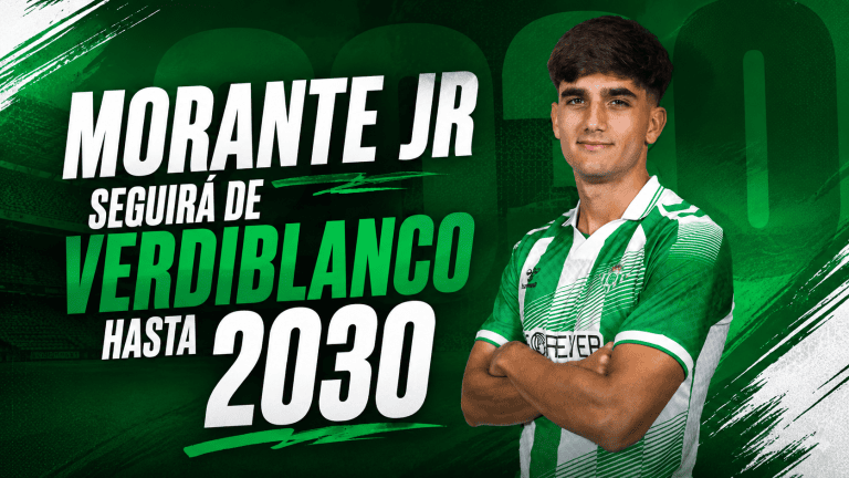 Morante Jr seguirá de verdiblanco hasta 2030