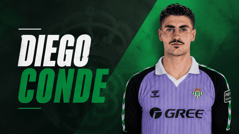 Diego Conde, nuevo guardián de la portería del Real Betis