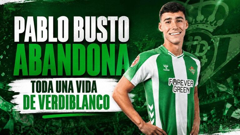 Pablo Busto abandona toda una vida de verdiblanco