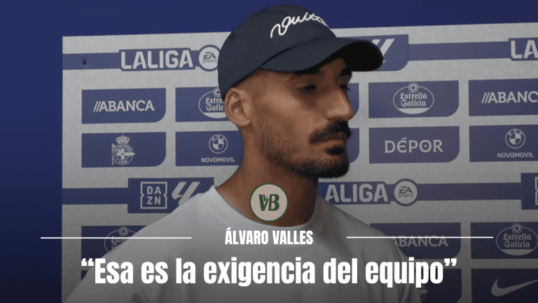 Álvaro Valles: “Esa es la exigencia del equipo”