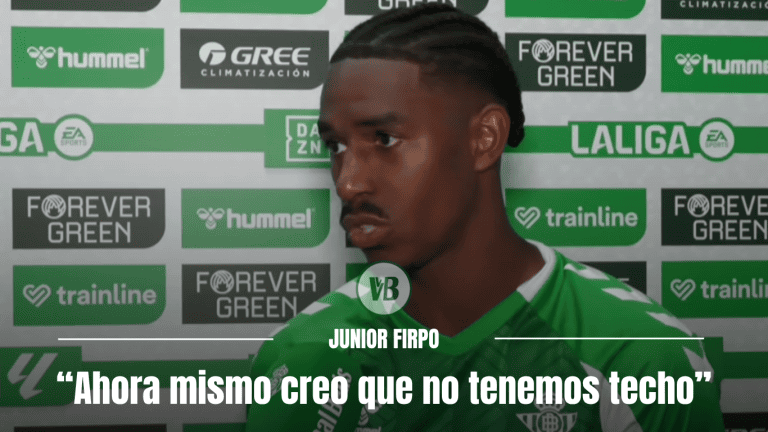 Junior Firpo: “Ahora mismo creo que no tenemos techo”