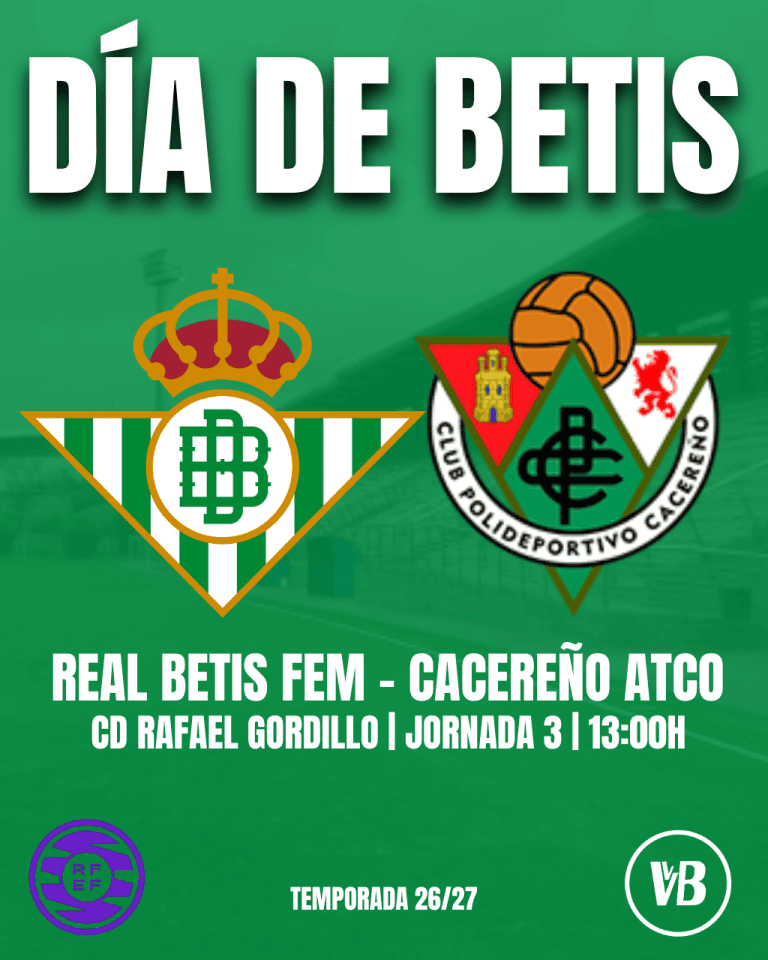 PREVIA | Betis Féminas – Cacereño Atco: objetivo 9 de 9