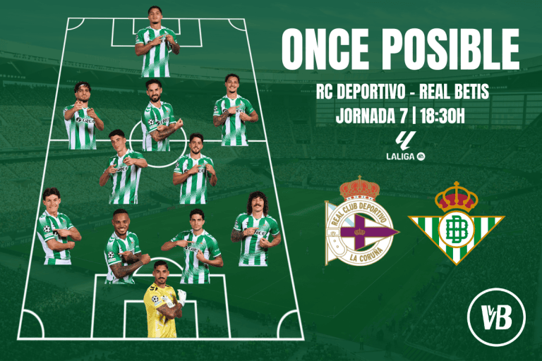 Posibles alineaciones del Deportivo A Coruña vs Real Betis
