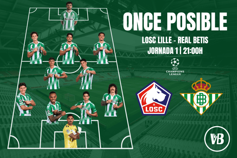Posibles alineaciones del LOSC Lille vs Real Betis