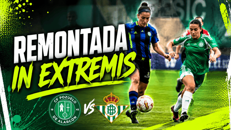Crónica | CF Pozuelo 1-2 Betis Féminas: Remontada in extremis