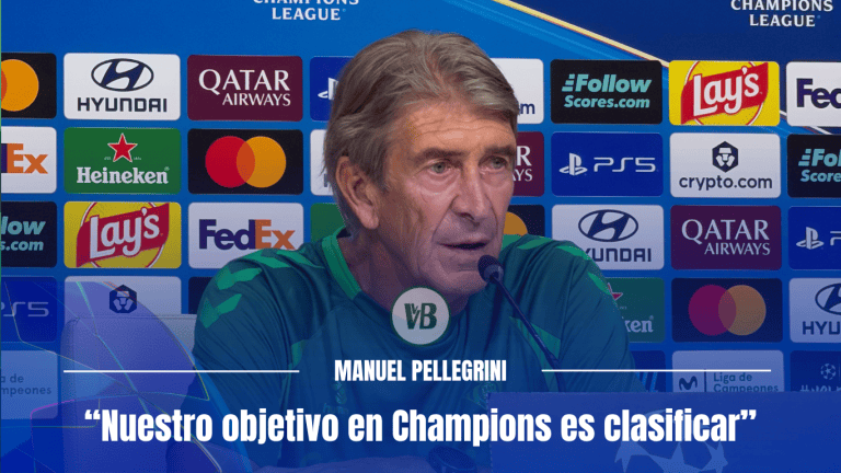 Pellegrini: «Nuestro objetivo en Champions es clasificar»
