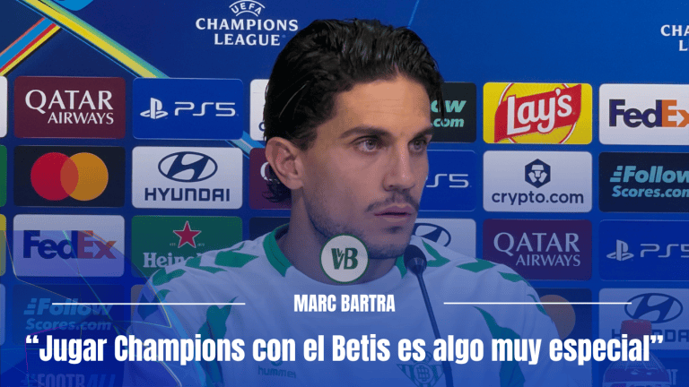 Marc Bartra: «Jugar Champions con el Betis es algo muy especial»