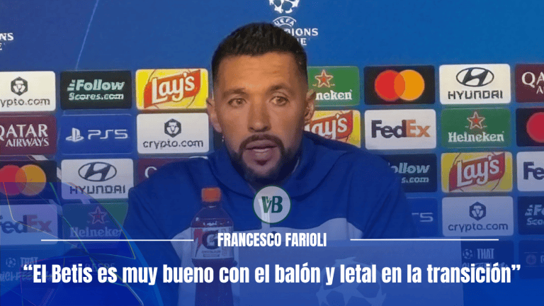 Francesco Farioli: «El Betis es muy bueno con el balón y letal en la transición»