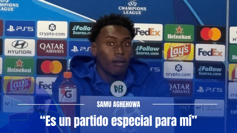 Samu Aghehowa: «Es un partido especial para mí»