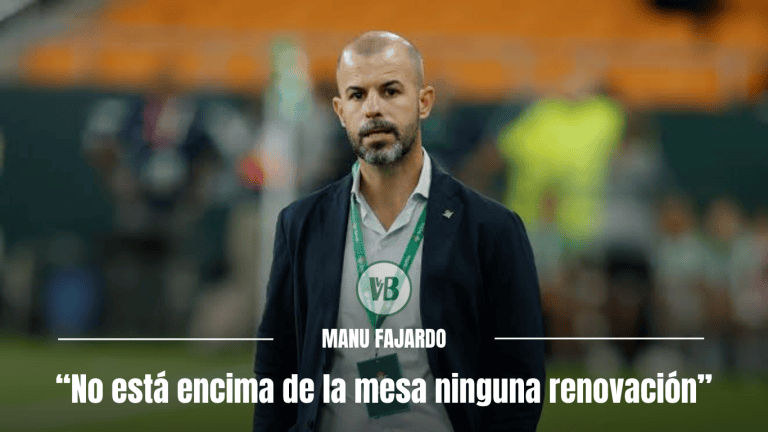 Fajardo: «No está encima de la mesa ninguna renovación»