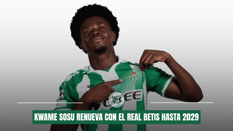 Kwame Sosu renueva con el Real Betis hasta 2029